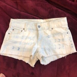 LF Tye-Dye Denim Shorts
